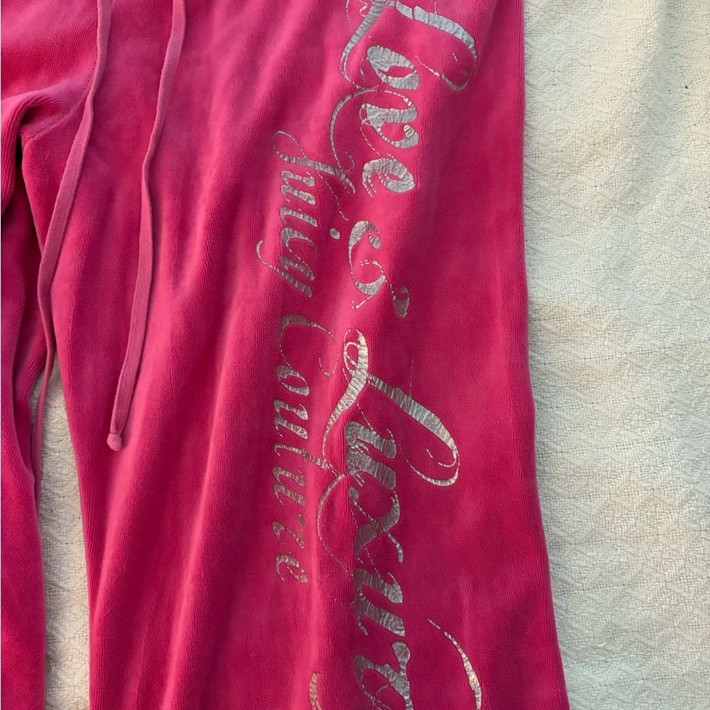 Juicy Couture Pink Tracksuit Pants
